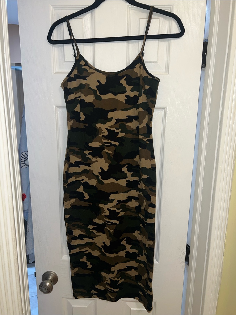 Women's Camo Dress - Olive Green
